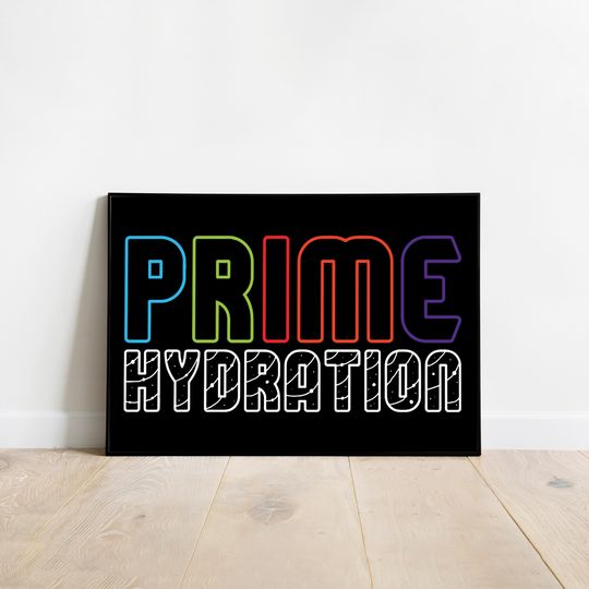Discover PRIME HYDRATION Premium Matte Poster
