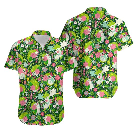 Discover Shaymin PKM Hawaiian Shirt