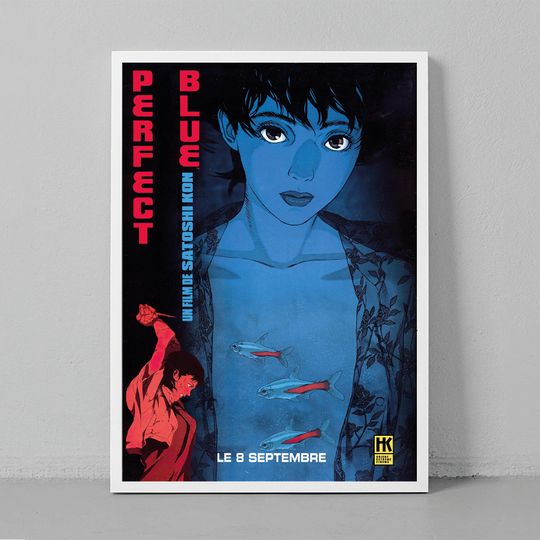 Discover Perfect Blue Spanish Premium Matte Vertical Poster
