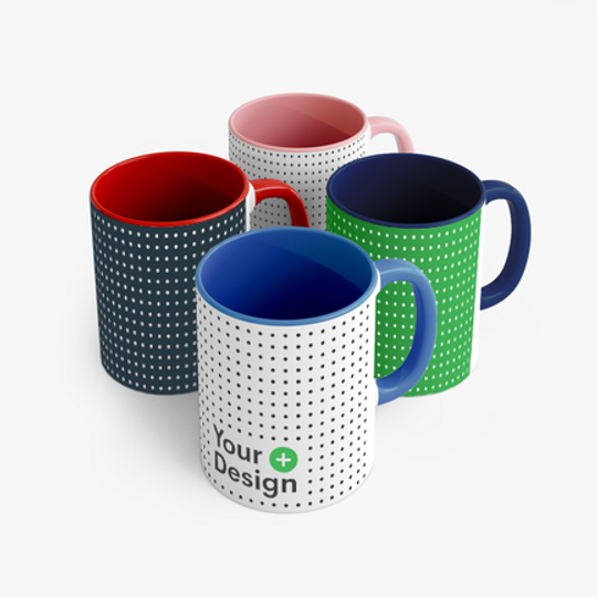 Discover Custom Accent Mugs