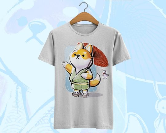 Discover Cute Shiba Inu T-shirt - Kawaii japan - Hachiko - good boy - manga anime shirt