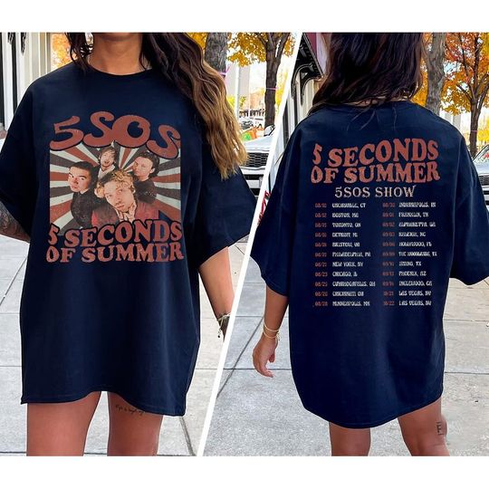 Discover 5SOS Take My Hand Tour Merch Shirt