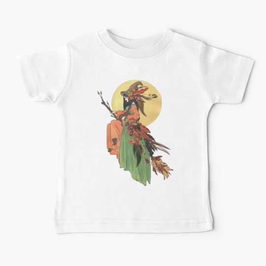 Discover Autumn Witch Baby T-Shirt