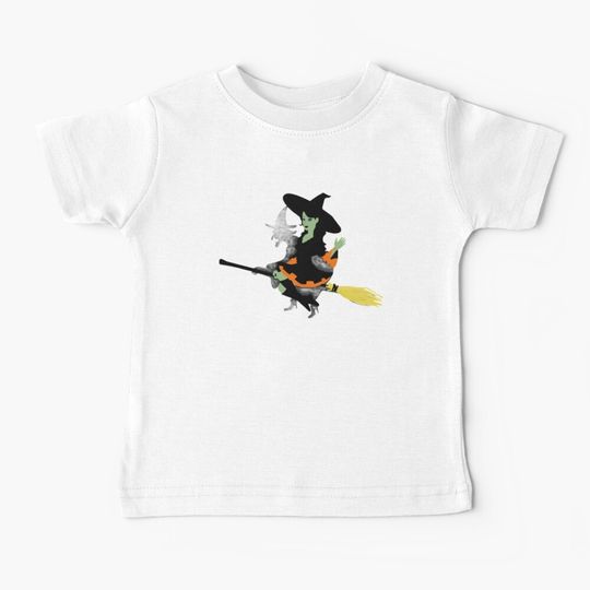 Discover Good Witch Bad Witch Baby T-Shirt