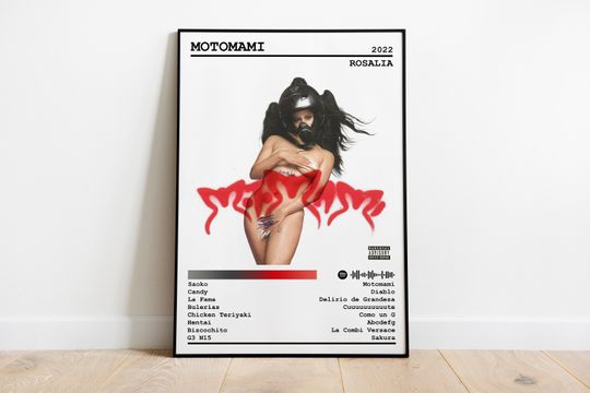 Discover Rosalia Motomami Album Cover Poster
