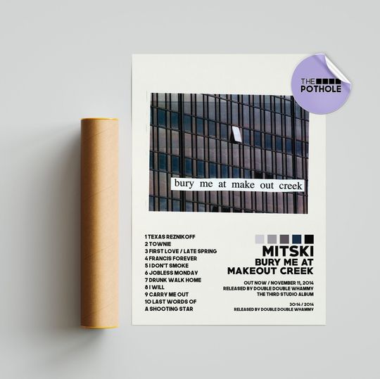 Discover Mski Posters / Bury Me at Make Out Creek / Mski / Album Cover Poster