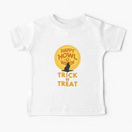 Discover Happy Halloween trick or treat Baby T-Shirt