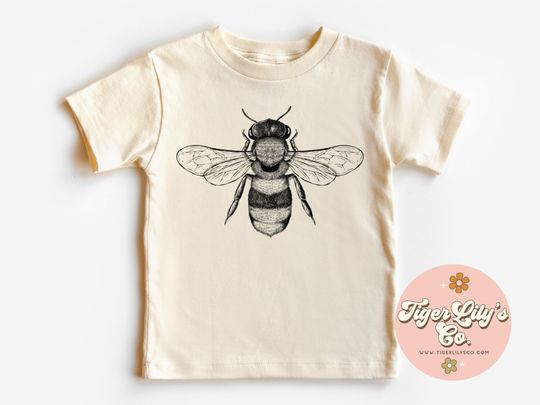 Discover Save the Bee's Toddler Tee Shirt - Cute Boho Beekeeper Bee Baby T Shirt