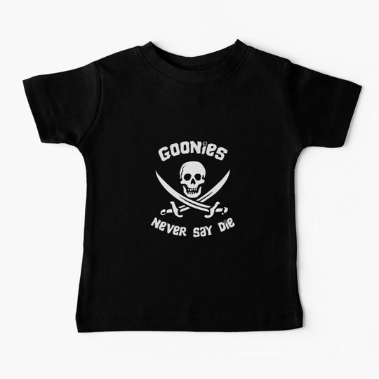 Discover Goonies Never Say Die Baby T-Shirt