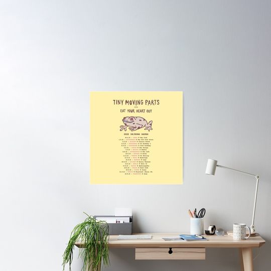 Discover europe Tiny Moving uk and euro Poster