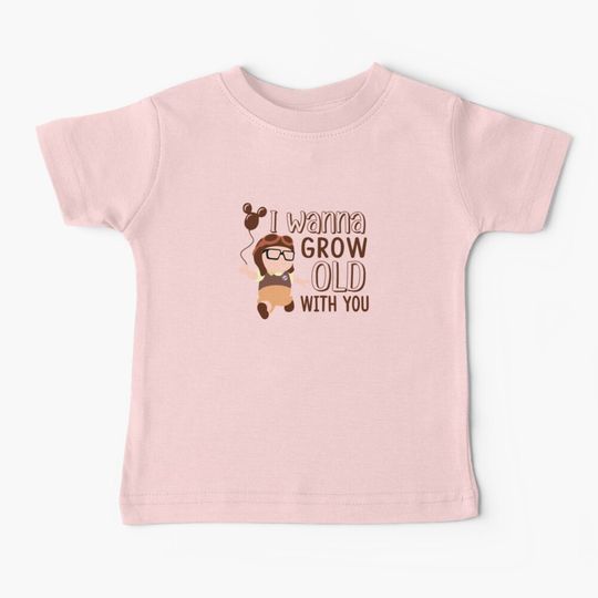 Discover I Wanna Grow Old With You Baby T-Shirt