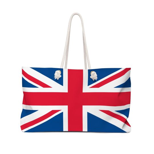 Discover The United Kingdom Flag Weekender Bag