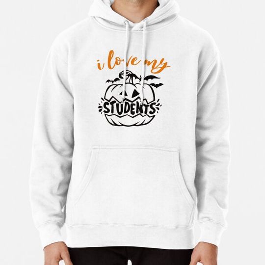Discover i love my students halloween Hoodies