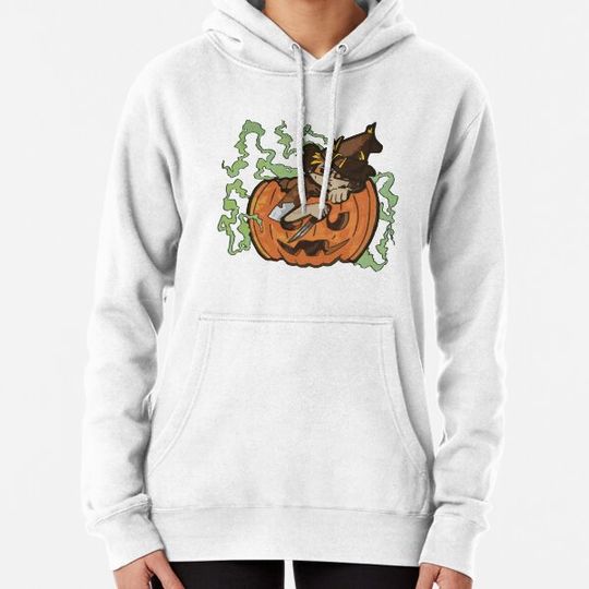 Discover A scarecrow in a pumpkin Hoodies
