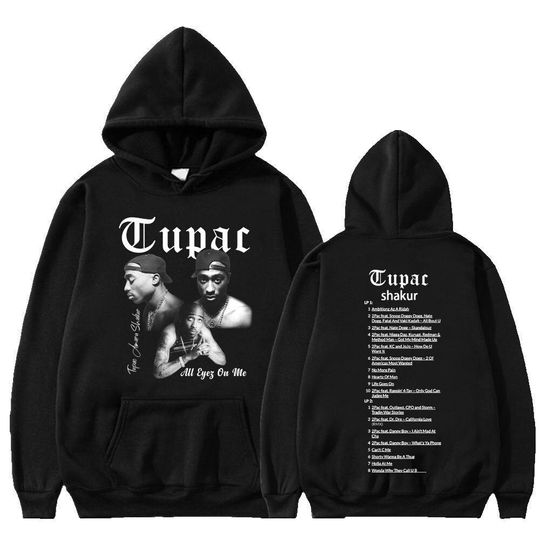 Discover Tupac Graphic Hoodie Streetwear Rapper 2pac Hoodie