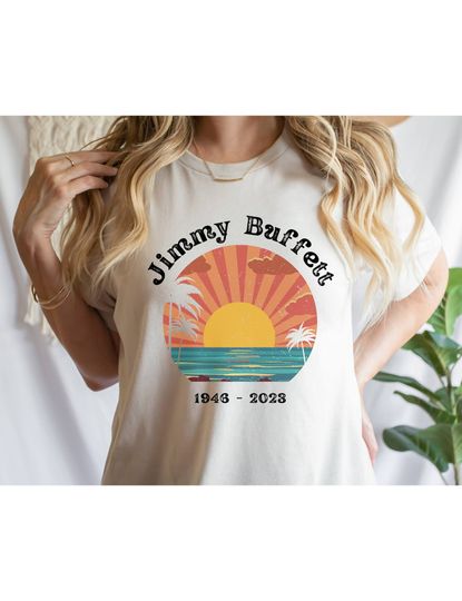 Discover Jimmy Buffet Shirt with Quote; Parrothead; Jimmy Buffett T-Shirt