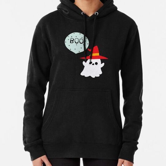 Discover Halloween Kawai Ghost Hoodies