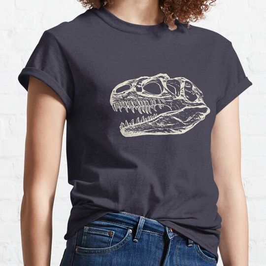 Discover Allosaurus Skull T-shirts