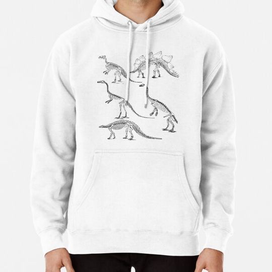 Discover Dinosaur Skeleton-Best gift for dinosaur lovers Hoodies