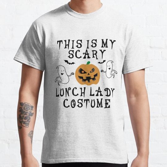Discover This Is My Scary Lunch Lady Costume T-shirts