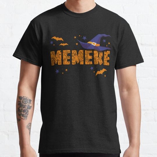 Discover Memere Witch Cute Grandma Memere Halloween Costume Funny T-shirts