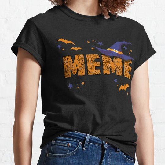 Discover Meme Witch Cute Grandma Meme Halloween Costume Funny T-shirts