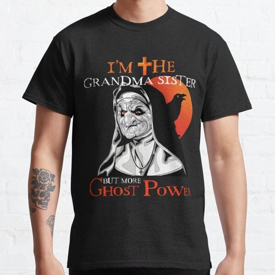 Discover I'm the Grandma Sister Halloween but more Ghost Power T-shirts