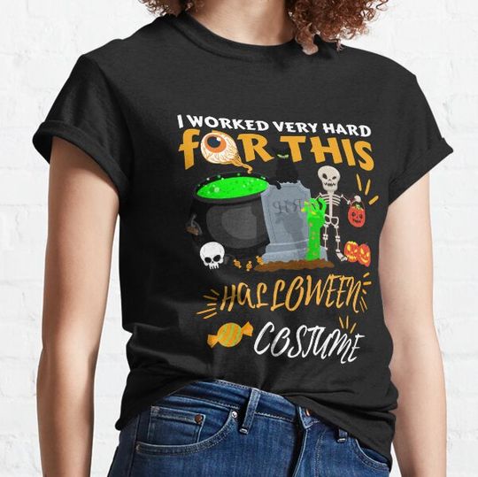 Discover This is My Halloween Costume Funny Simple 2021 Halloween T-shirts