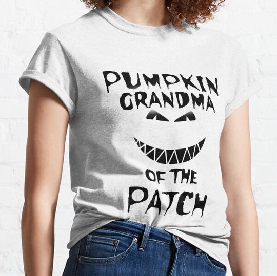 Discover Pumpkin Grandma of the Patch Halloween Family T-shirts