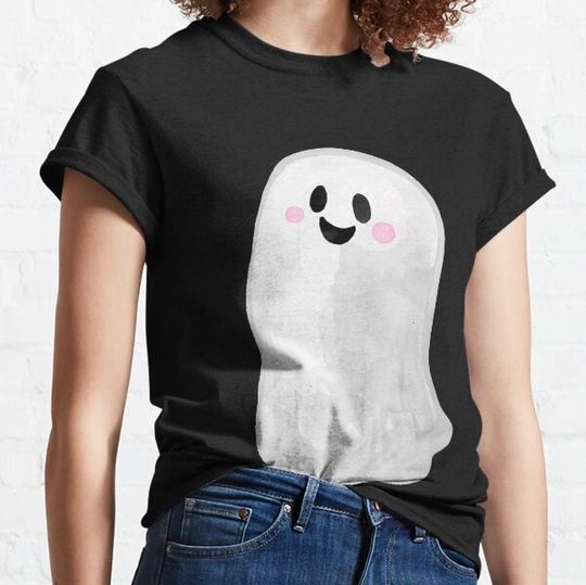 Discover Funny Cute Ghost Shirt Women Teacher Halloween Costume Tshirt T-shirts