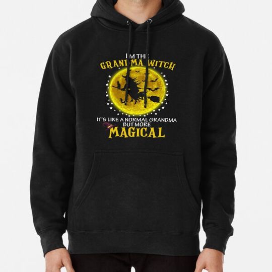 Discover I'm The Grandma Witch Magical Halloween Hoodies