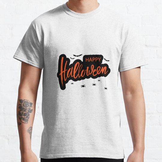 Discover Happy Halloween Women Funny Spider Web Graphic Costume T Shirts T-shirts