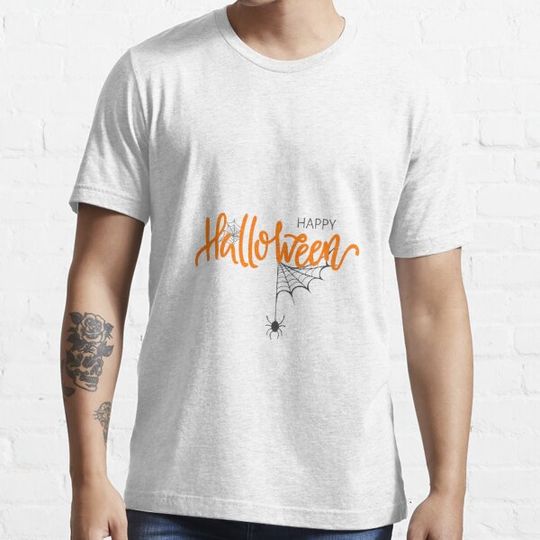 Discover Happy Halloween Women Funny Spider Web Graphic Costume T Shirts T-shirts