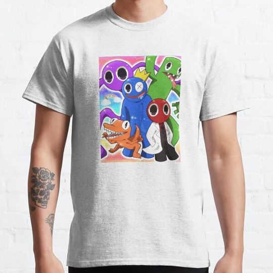 Discover rainbow friends gamepla T-shirts