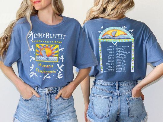 Discover Jimmy Buffett 1997 Tour Shirt