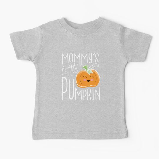 Discover Mommy's Little Pumpkin - Cute Kid's Halloween Stuff Baby T-Shirt