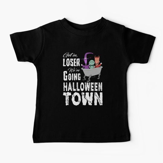 Discover We're Going to Halloween Town Baby T-Shirt