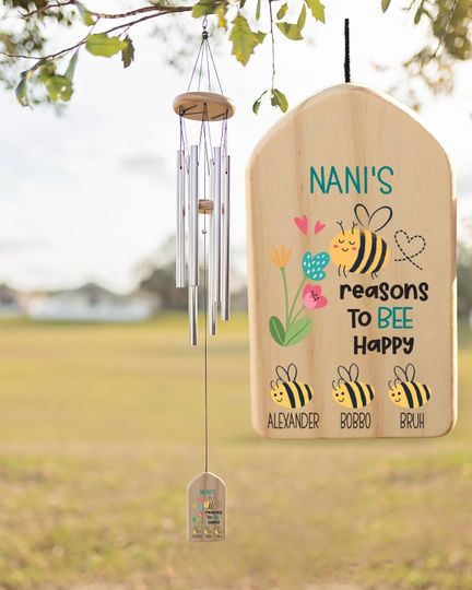 Discover Personalized Wind Chime Gift for Nani
