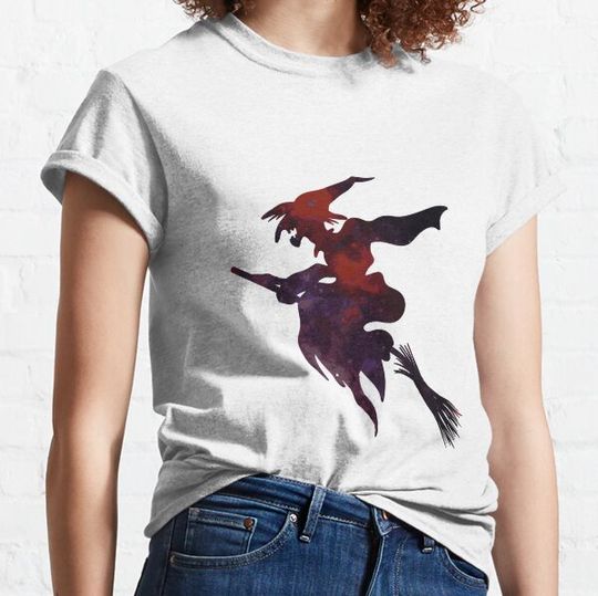 Discover Witch On A Broomstick T-shirts