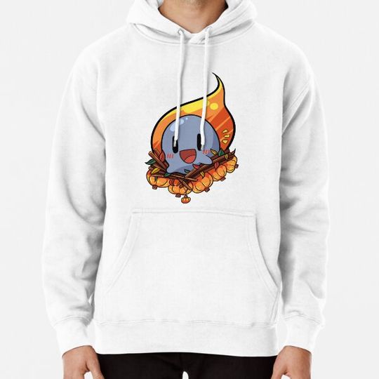 Discover Cute Halloween Ghost Flame Hoodies