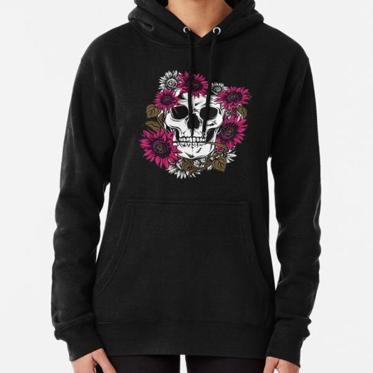 Discover Flowerful Skull Hoodies