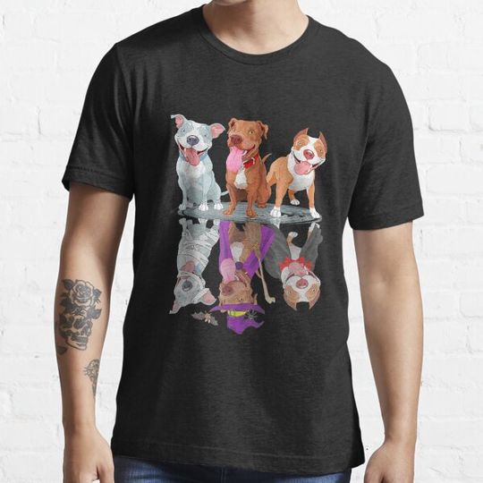 Discover Happy Halloween Mummy Witch Pitbull Dog Lover T-shirts