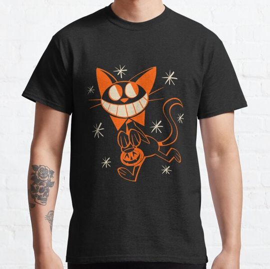Discover Vintage Halloween Cat T-shirts