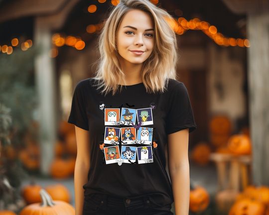 Discover Family BlueyDad Halloween T-Shirt, BlueyDad Trick Or Treat Shirt