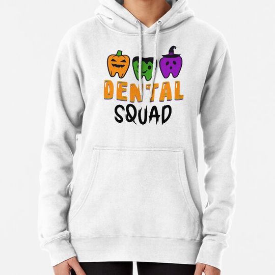 Discover Funny Dental Squad Costume Trick Or Teeth Denstist Halloween ,Funny Halloween Men Women Toddler costume Tee Hoodies