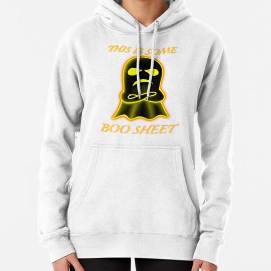 Discover Boo Sheet - Angry Ghost (Black version) Hoodies