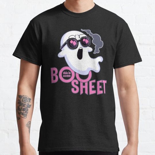 Discover this is some boo sheet | ghost in glasses T-shirts