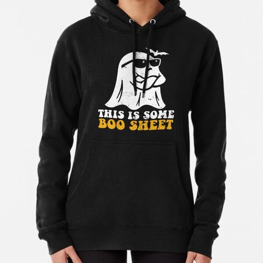 Discover This Is Some Boo Sheet Funny Halloween Ghost Hoodies