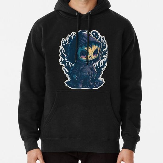 Discover Cute Creepy Ghoul Design Hoodies