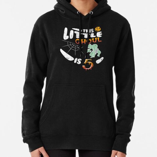 Discover Funny Ghoul Shirt 5th Halloween Birthday Hoodies